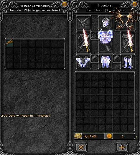 Resultado de la combinación Dinorant