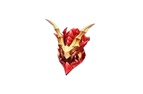 Red Flame Apocalypse Fighter Helm