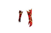 Red Flame Apocalypse Summoner Gloves