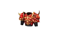 Red Flame Apocalypse Wizard Armor