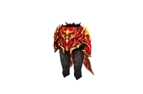 Red Flame Apocalypse Elf B Pants
